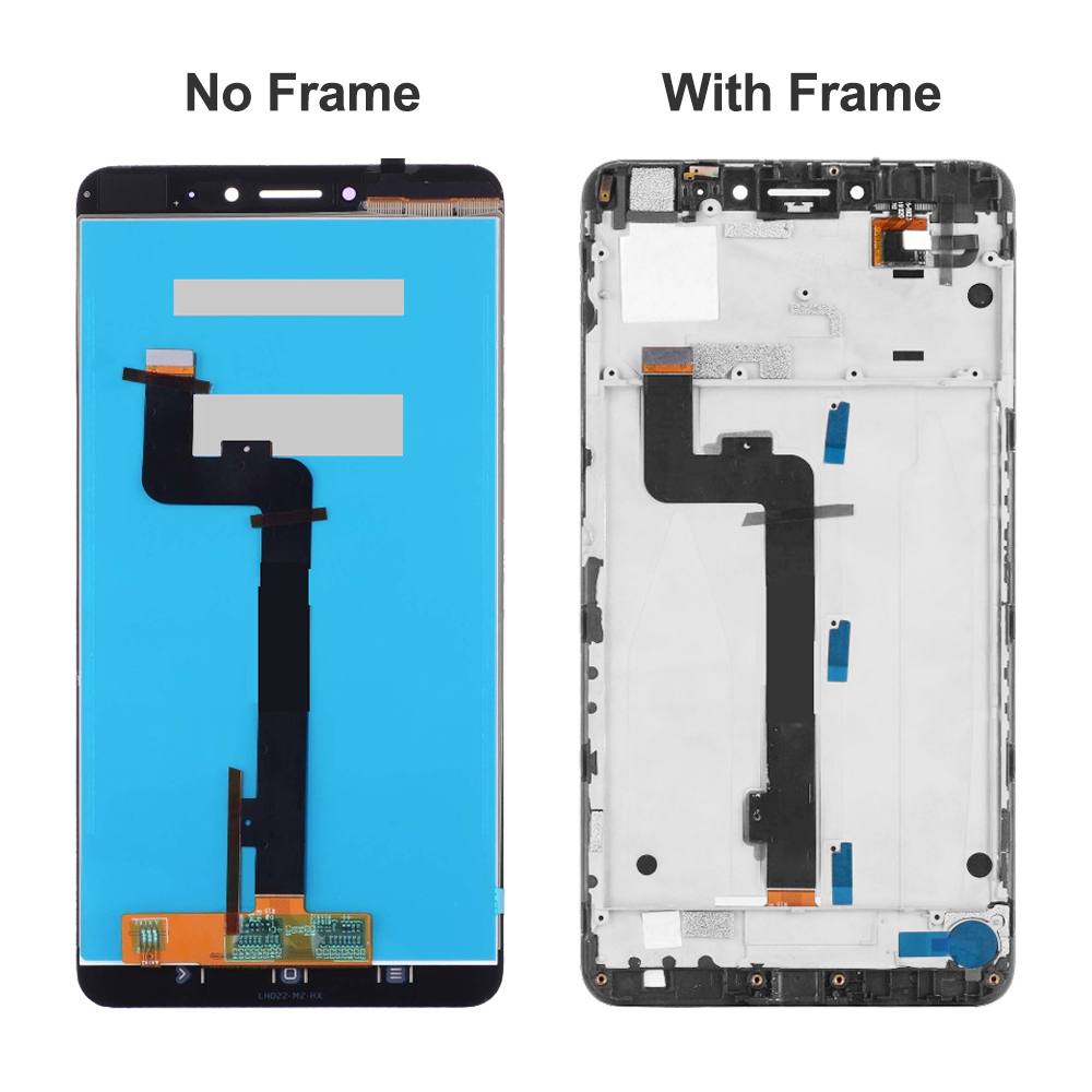 Originele Voor 6.44 "Xiao mi mi max 2 Lcd-scherm + Touch screen Panel Digitizer Vervanging Voor Xiao mi max 2 Max2 Display