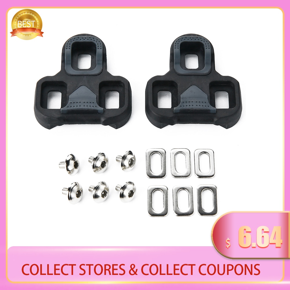 Bicycle Self-Locking Pedal Cleat 4.5 Degree Road Bike Lock Plate For LOOK KEO Pedal Nylon Cycling Cleats Accessories