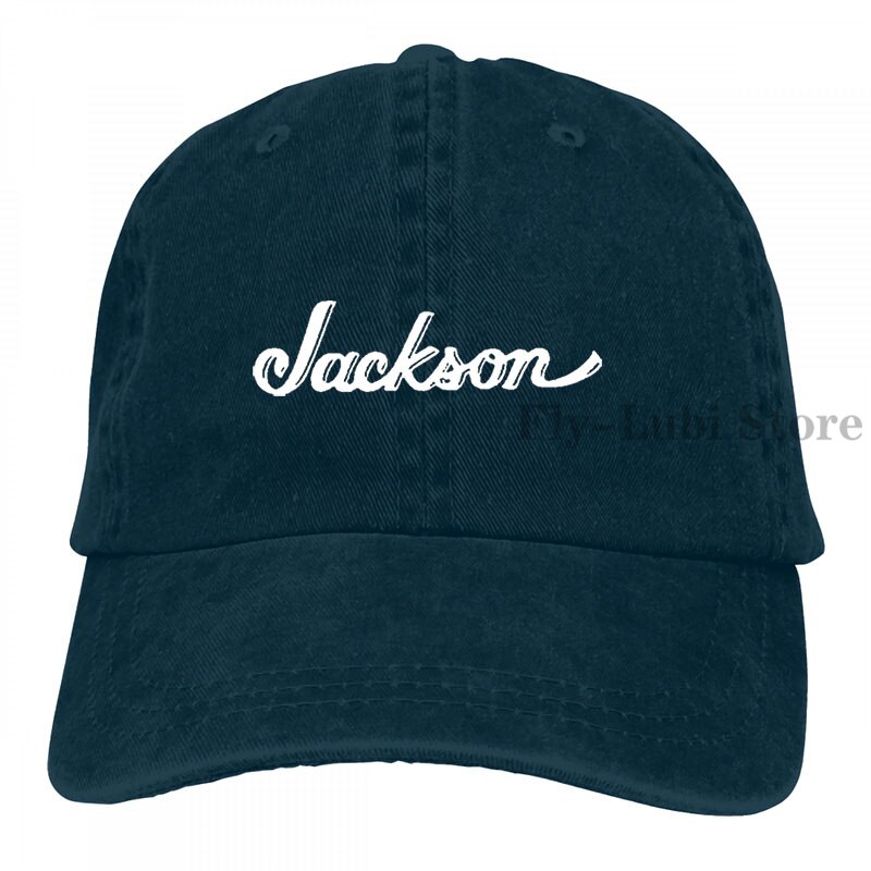 Jackson Guitars Baseball cap men women Trucker Hats adjustable cap: 2-Navy