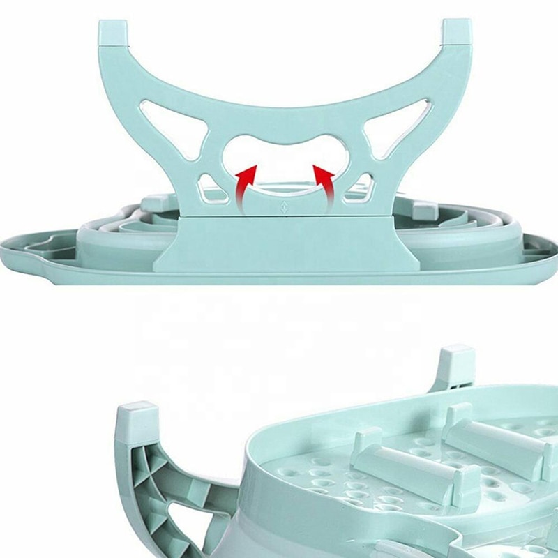 Składane wiadro robić moczenia stóp plastikowe przenośne wanny piankowe wiadro robić masażu sauna domowa wanna Pedicure wanna