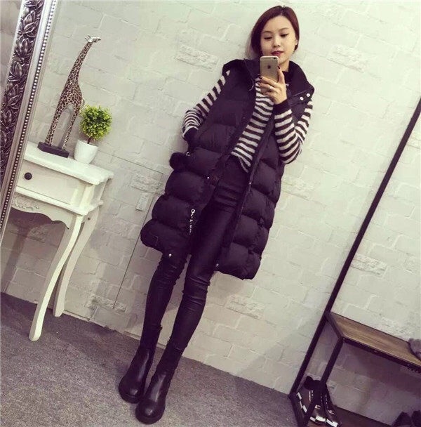 3xl plus grande taille longs manteaux femmes printemps automne hiver feminina à capuche épais long noir gilet veste femme