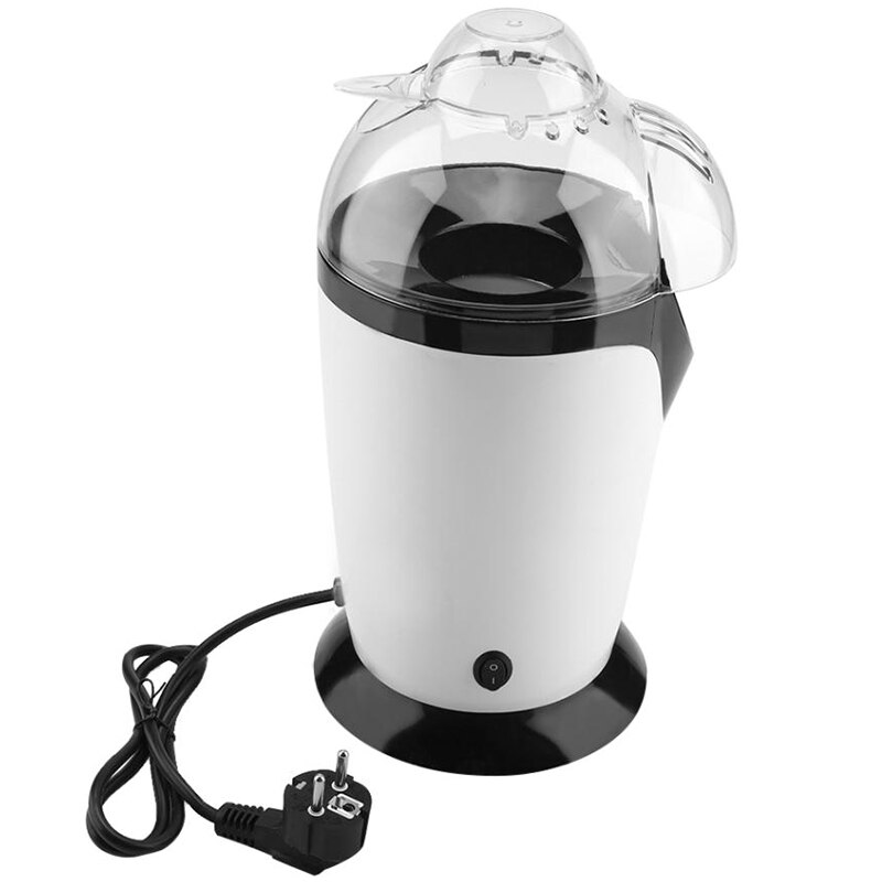 Electric Corn Popcorn Maker Diy Household Automatic Mini Air Popcorn Making Kitchen Machine Diy Corn Popper Eu Plug: Default Title