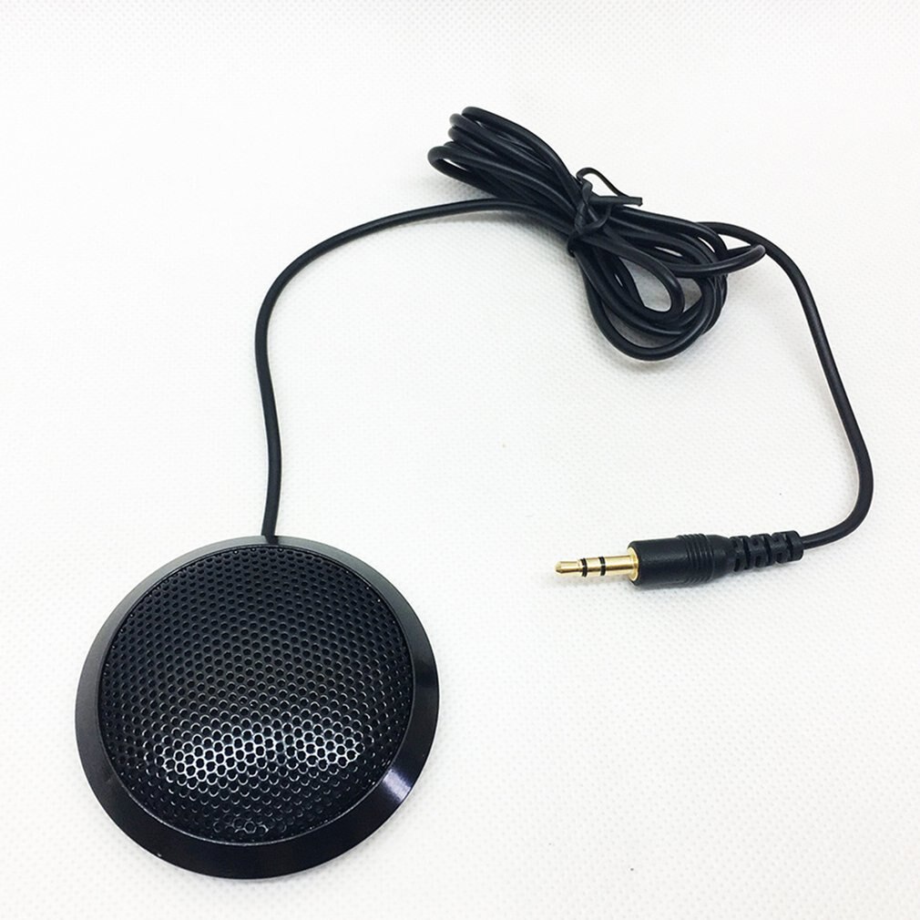 Directional Microphone USB Port PC Conference Meeting Noise Echo Canceling Speaker 1.5M/2M Cable Microphone: 3.5mm 2m