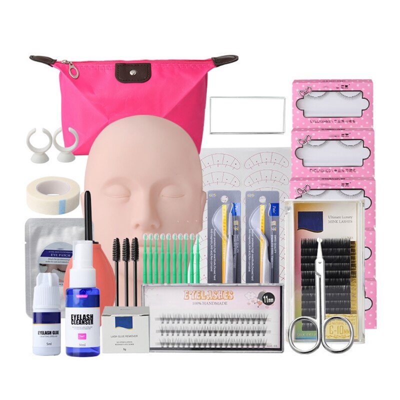 23GF Wimper Extension Kit 19Pcs Wimper Extensions Training Kit Make-Up Valse Wimper