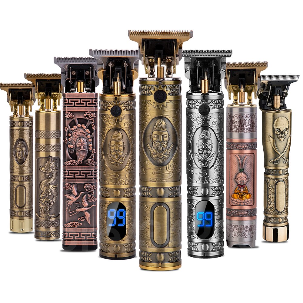 Elektrische tondeuse, tondeuse voor mannen, draadloos scheerapparaat, trimmer voor 0mm kappers, tondeuse voor baard, baardtrimmer