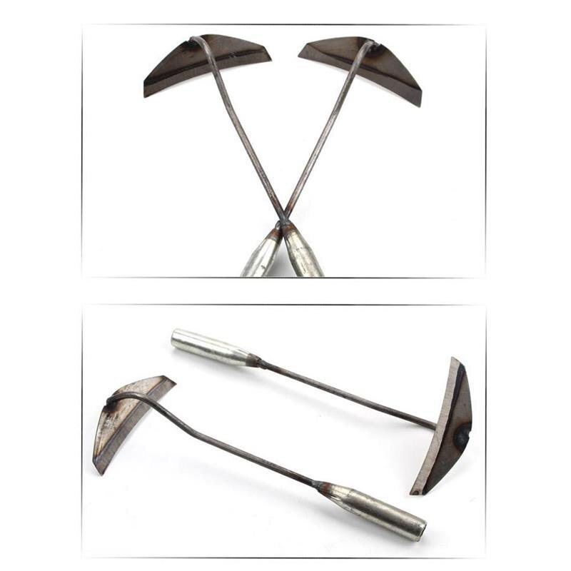 Stainless Steel Gardening Hoe Shovel Garden Tools Handheld Weeding Rake Planting Vegetables Farm Agriculture Tool Accessories