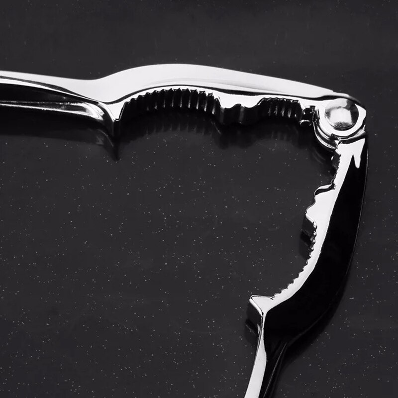 Pelador de Cascanueces de acero inoxidable, herramienta de Clip para cocina, pelador de nueces, pecanas, avellanas