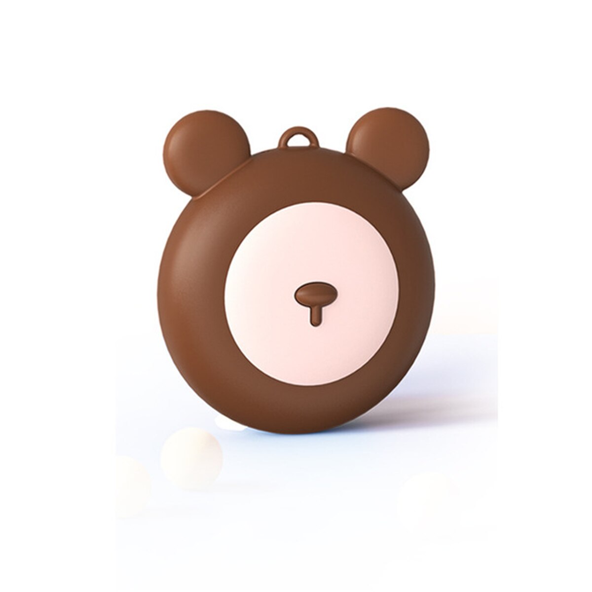 USB Portable Wearable Air Purifier, Personal Mini Air Necklace Negative Ion Air Freshener - No Radiation Low Noise for child: Brown