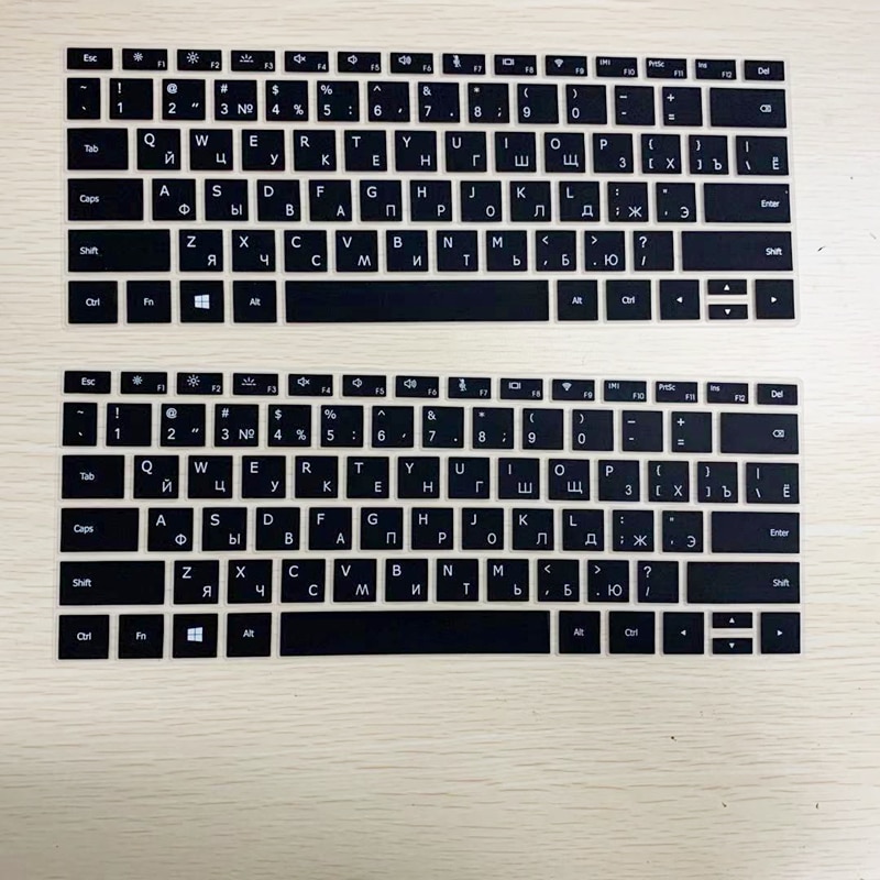 Russische Silikon Tastatur Abdeckung für Huawei Matebook 13 X Profi 13,9 Dünne Aufkleber für Matebook X Profi 13,9 Schutzhülle Film