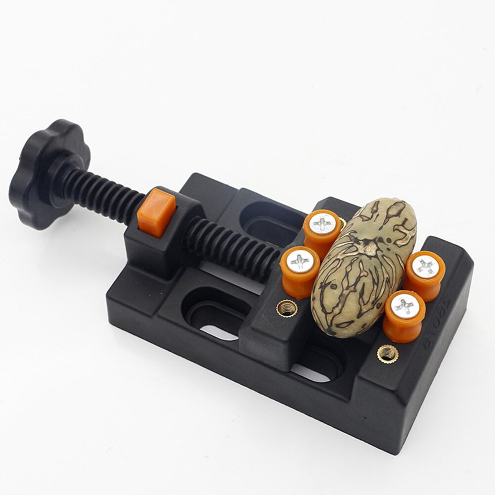 8 Holes Table Vice Flat Pliers Clip Woodworking Tool Drilling Carved Fixed Quick Opening Mini Adjustable Multipurpose Clamp DIY