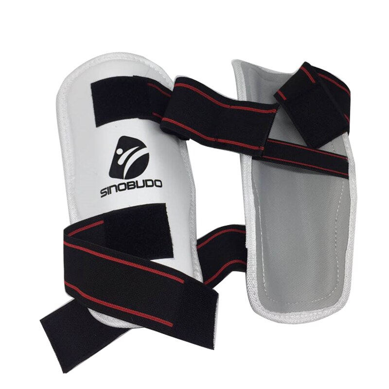 Sinobudo nyeste voksen barn taekwondo protector skinnebenbeskyttere kickboxing wtf godkendt mma sanda beskyttelsesmateriale