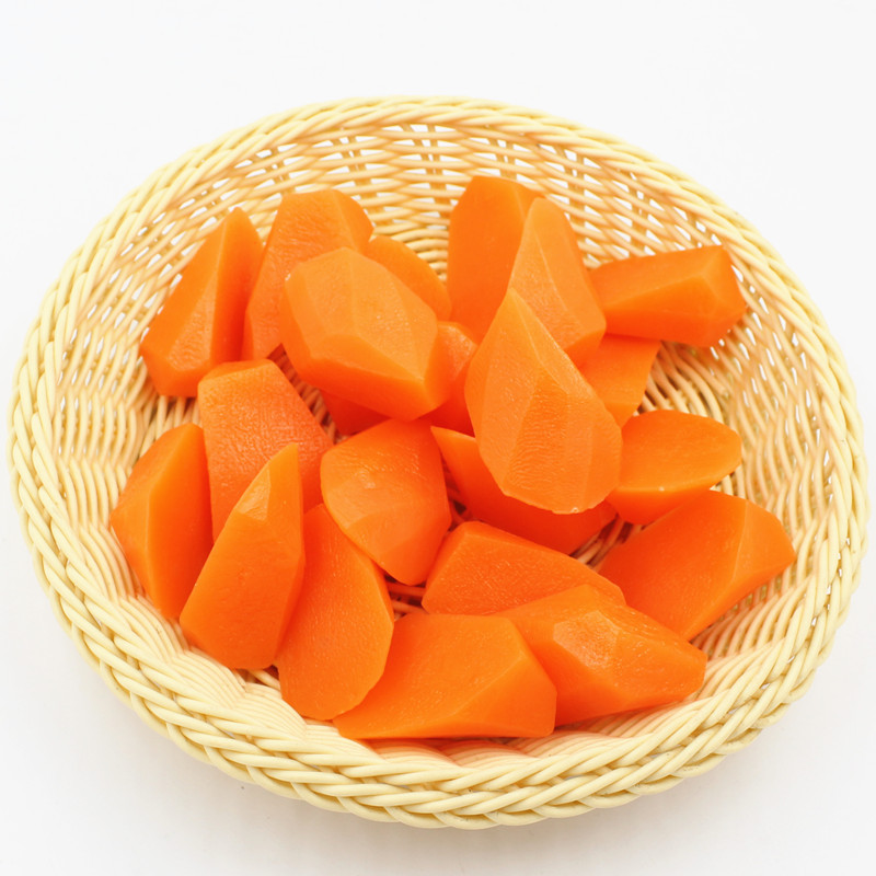 Simulerad mat potatisblock potatisblock morotsblock grönsaksmodell äta lekrätter set fotografering rekvisita