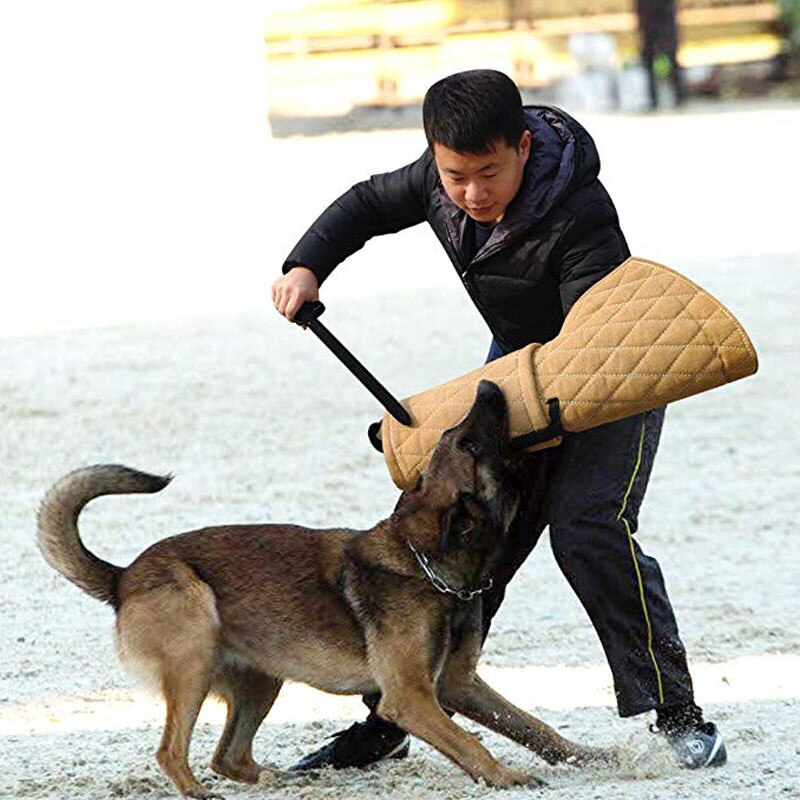 Dog Bite Sleeve Protector Portable Bite Sleeve Agility Training Equipment Supplies Arm Protector German Shepherd Dog Protect