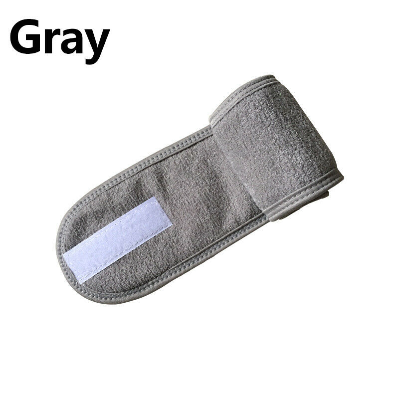 Soft Towel Headband Adjustable Girls Hair Accessories For Sport Makeup Face Washing Bath Salon SPA Facial Hair Band Styling Tool: 08