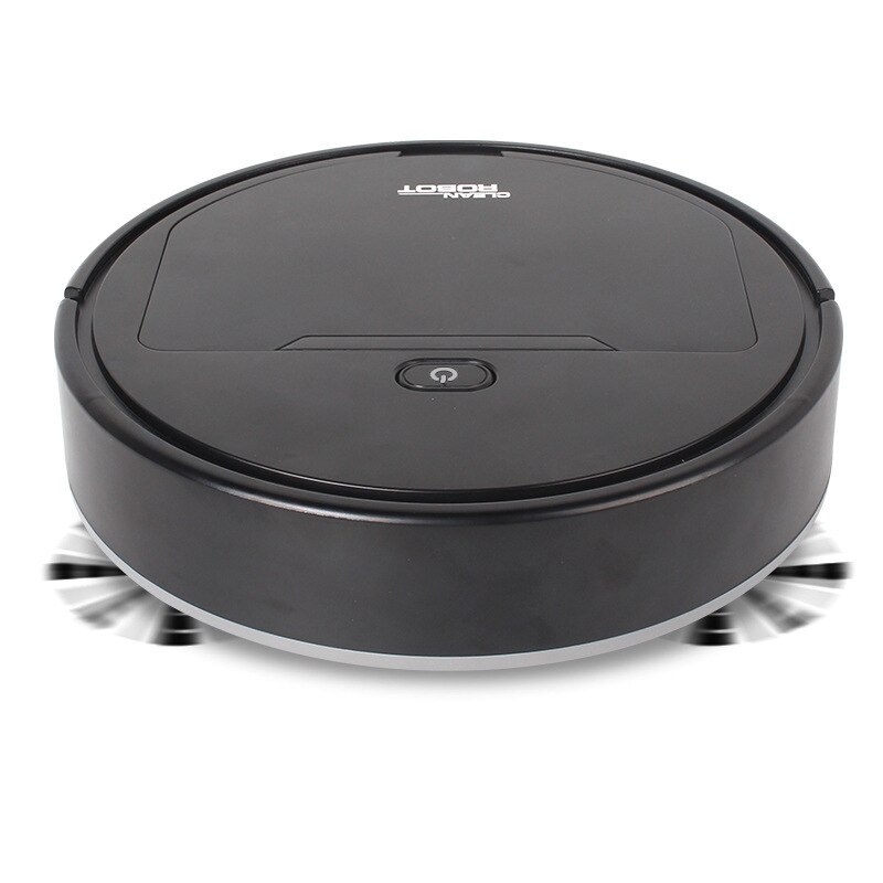 XFX006 Multifunctional Smart Vacuum Cleaner Robot Sweep Wet Mop Automatic Dry Wet Sweeping 1800Pa 1200mAh: Black