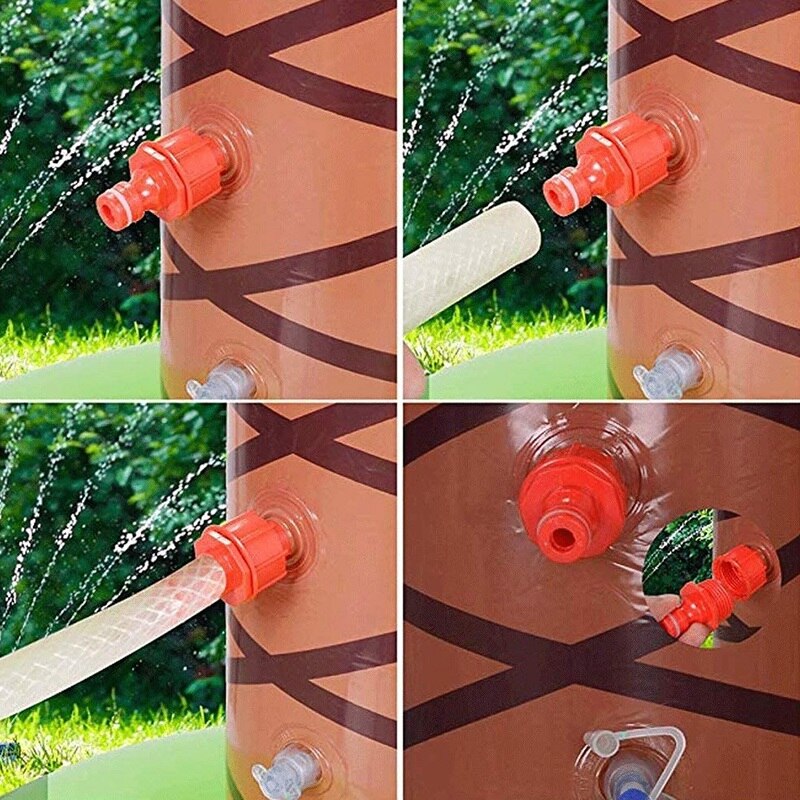 Wasser Spray Palme Aufblasbare 63 Zoll Spielzeug Wasser Spray Spielzeug Outdoor Hinterhof Kinder Wasser Sprayer Kokos Wasser Spray