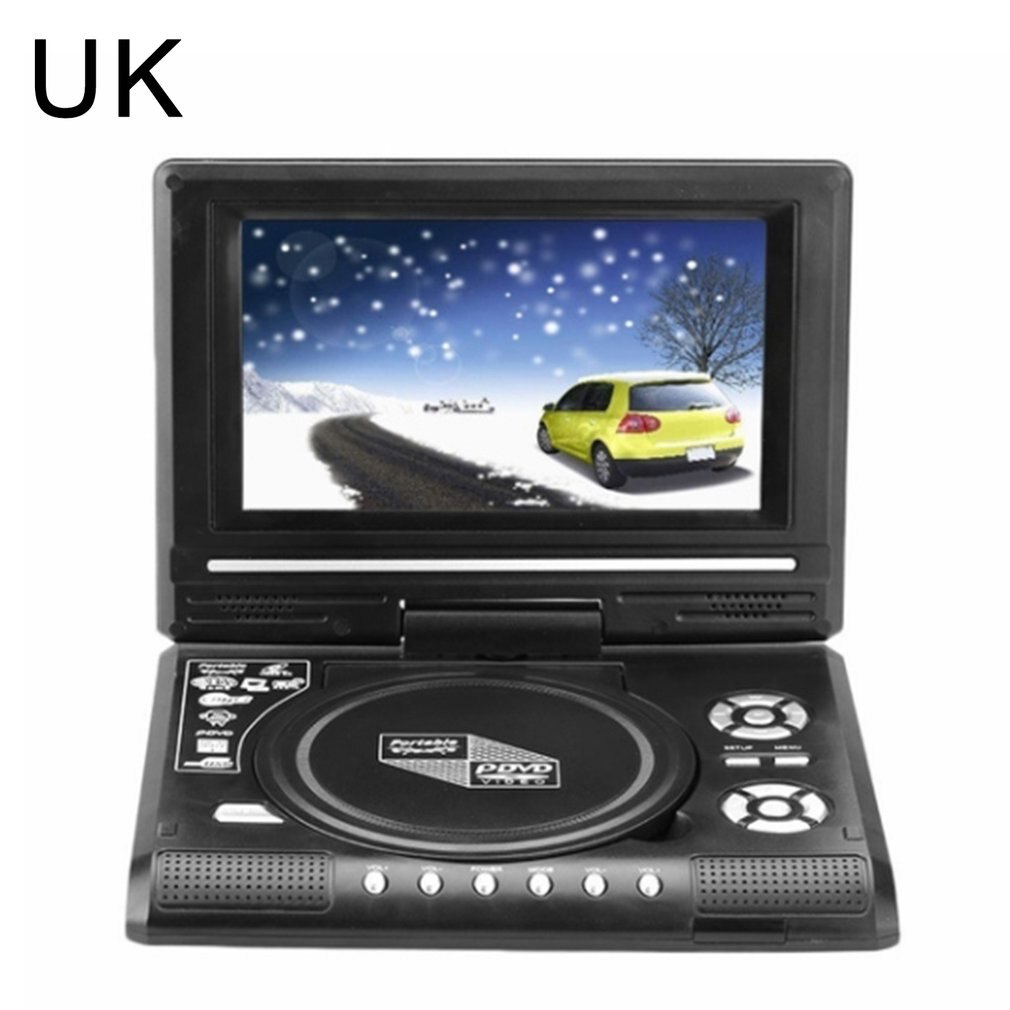 9.8 Inch Portable Mobile DVD With Mini Television Built In Battery Intelligent Power-off Memory Function Mini Television: UK