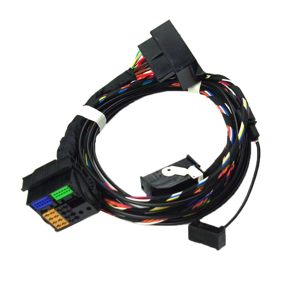 1K8035730D For VW RNS510 9W2 9W7 9ZZ Car Radio Bluetooth Module Direct Plug Wireless Microphne Harness Cable