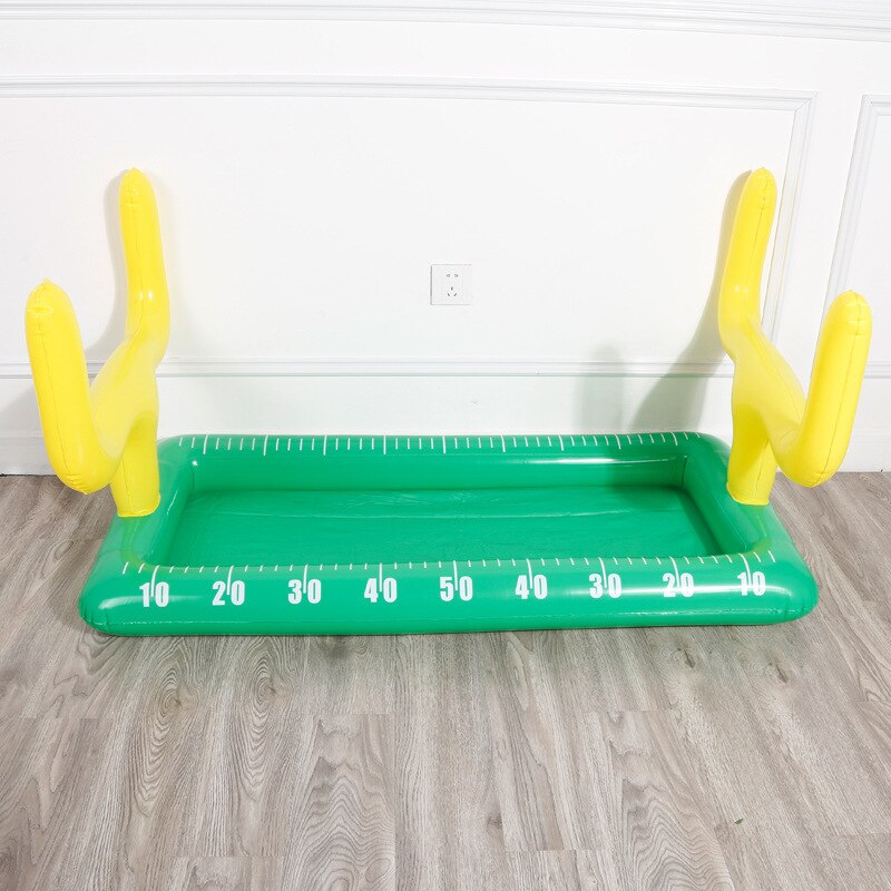 Horn uppblåsbart ölbord, matdryckshållare för sommarens vattenfest, uppblåsbar bricka, partyhink, simring ,130*70*15cm