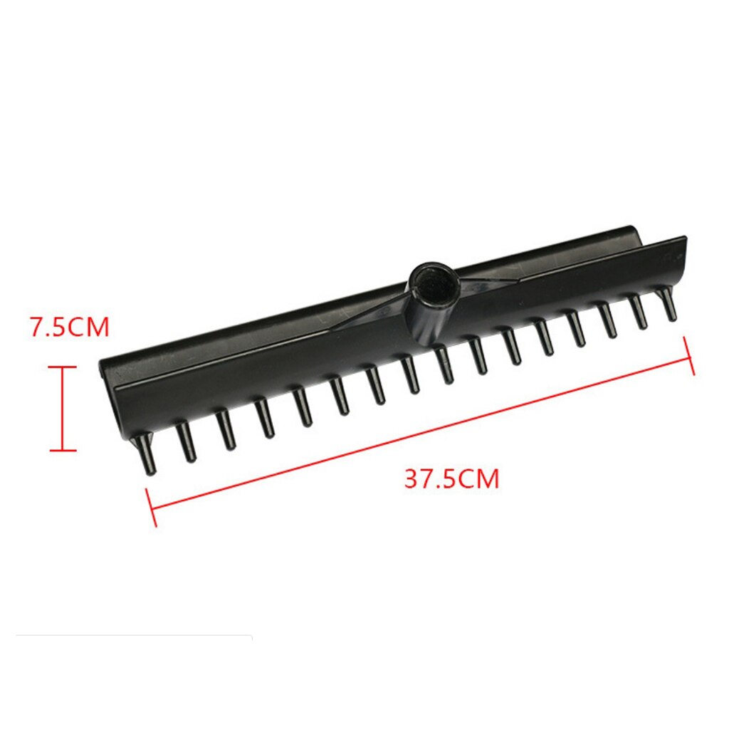 Personnel Golf sable Bunker râteau tête Standard piège à sable pas jardin feuilles paysage ratissage outils Kits noir