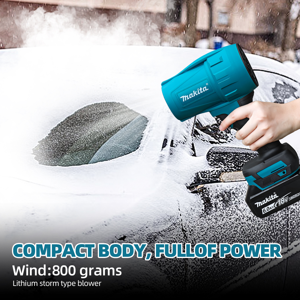 Makita Gewelddadige Blower 30000 RPM Turbo Jet Fan 18 V Elektrische Air Duster windsnelheid Turbo Oplaadbaar met Licht Auto Cleanin