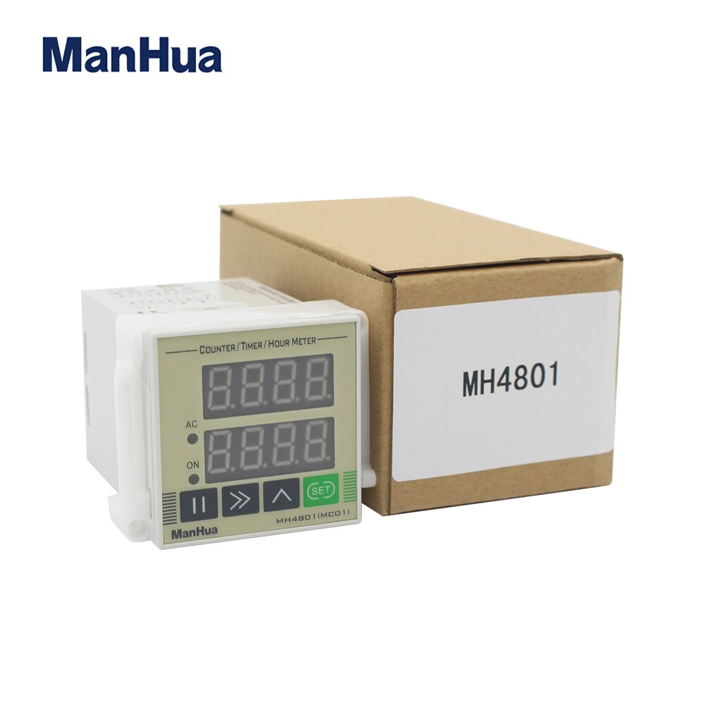 ManHua Intelligent digital multi-function measuring device MH4801 85-265V counter/timer/hour meter