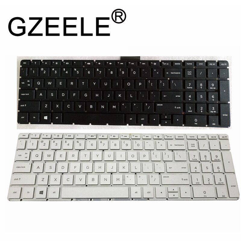Nowy dla HP 15-bs 15-bs000 15-BS100 15-BS500 15-BS600 15Q-BD 15-CC 17G-BR 15-BS004TX 15-BW klawiatura nas biały kolor