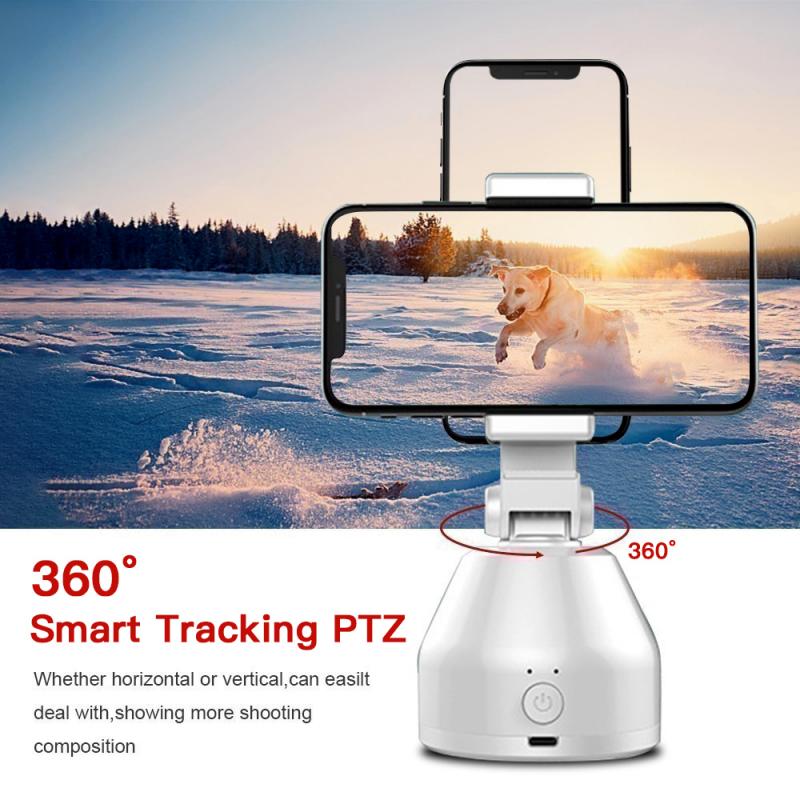 Trípode de disparo inteligente automático palo Selfie rotación 360, seguimiento facial, palo Selfie para foto, Vlog, grabación de vídeo en vivo