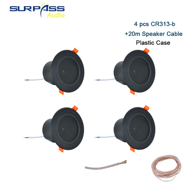 8Ohm 10W Badezimmer Decken lautsprecher Hintergrund Musik System feuchtigkeit beständiges Aluminium kann Decken lautsprecher Klang gestalten