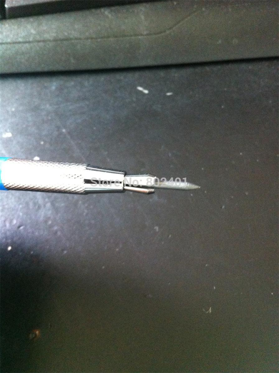 German style 2mm mechanical pencil blue pencil automatic pencil lead holder propelling pencil fast