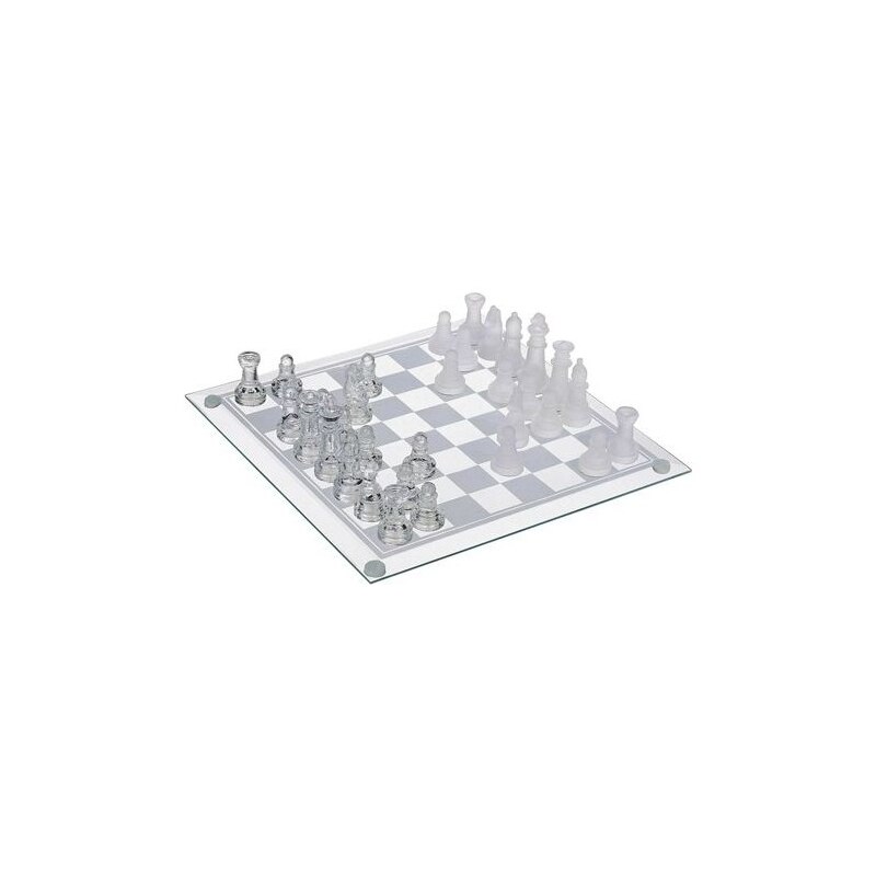 Taille originale de jeu d'échecs en verre de Boutique (24.50X24.5 Cm) de la turquie