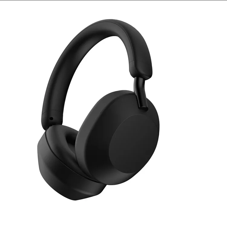 Hoogwaardige hoofdtelefoon wh -1000 xm 5, een grensoverschrijdende, op het hoofd te dragen bluetooth-hoofdtelefoon met draadloze oordopjes voor volledige gespreksondersteuning.: Lichtgeel