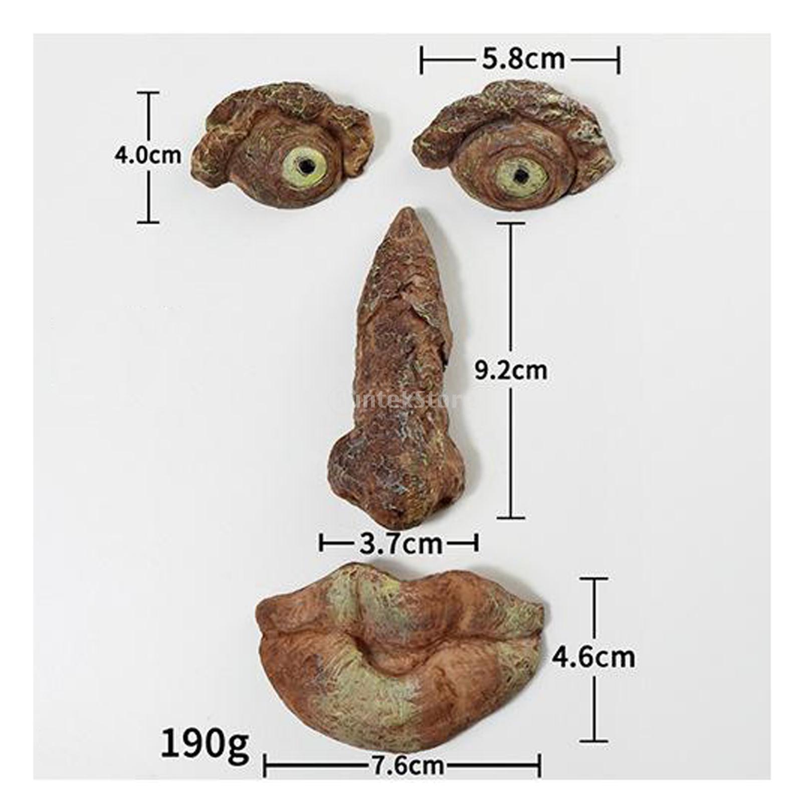 Tree Face Garden Decoration Fun Old Man Tree Huggers Tree Sculptures Outdoor