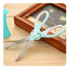 Lapin magique ciseaux à dessin animé pour enfants, Kawaii ciseaux à découper en papier pour enfants, 1 pièce