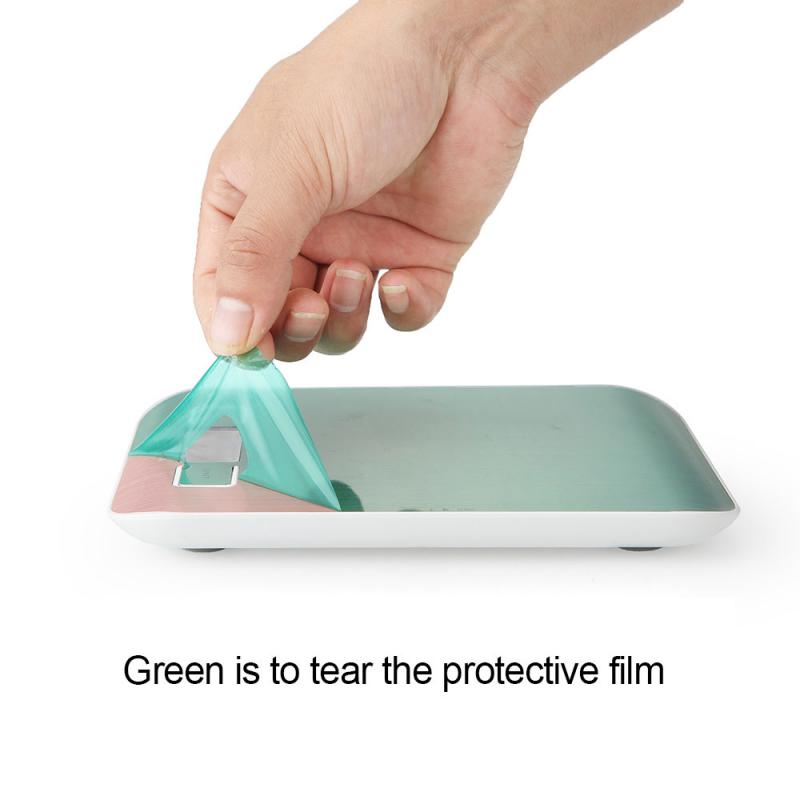 LCD Stainless Steel Digital Electronic Scale Kitchen Food Diet Scale Baking Rechargeable Eco-friendly Electronic Weight Scale