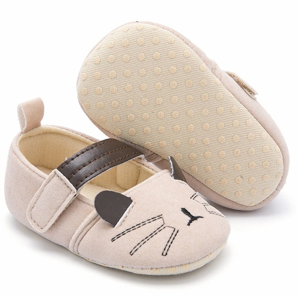 Cute cat princess toddler shoes Toddler Kid Baby Girls Princess Cute Toddler First Walk baby shoes Calzado para nios