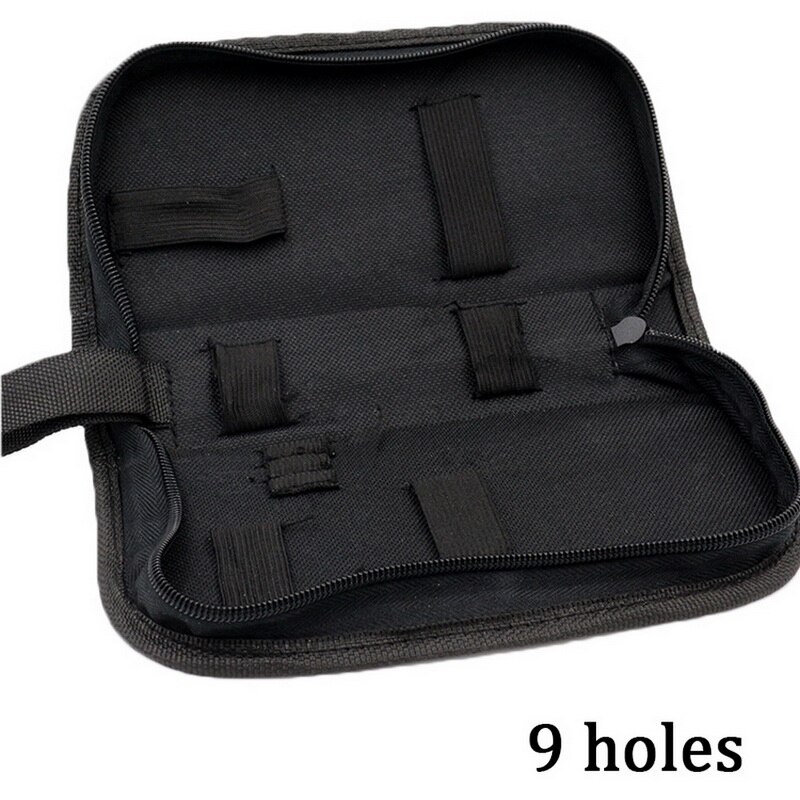Tool Rits Tas Gereedschapstas Gereedschapstas Oxford Doek Reparatie Tool Tas Hardware Rits Installatie Elektricien Loodgieter Timmerman: 9 holes