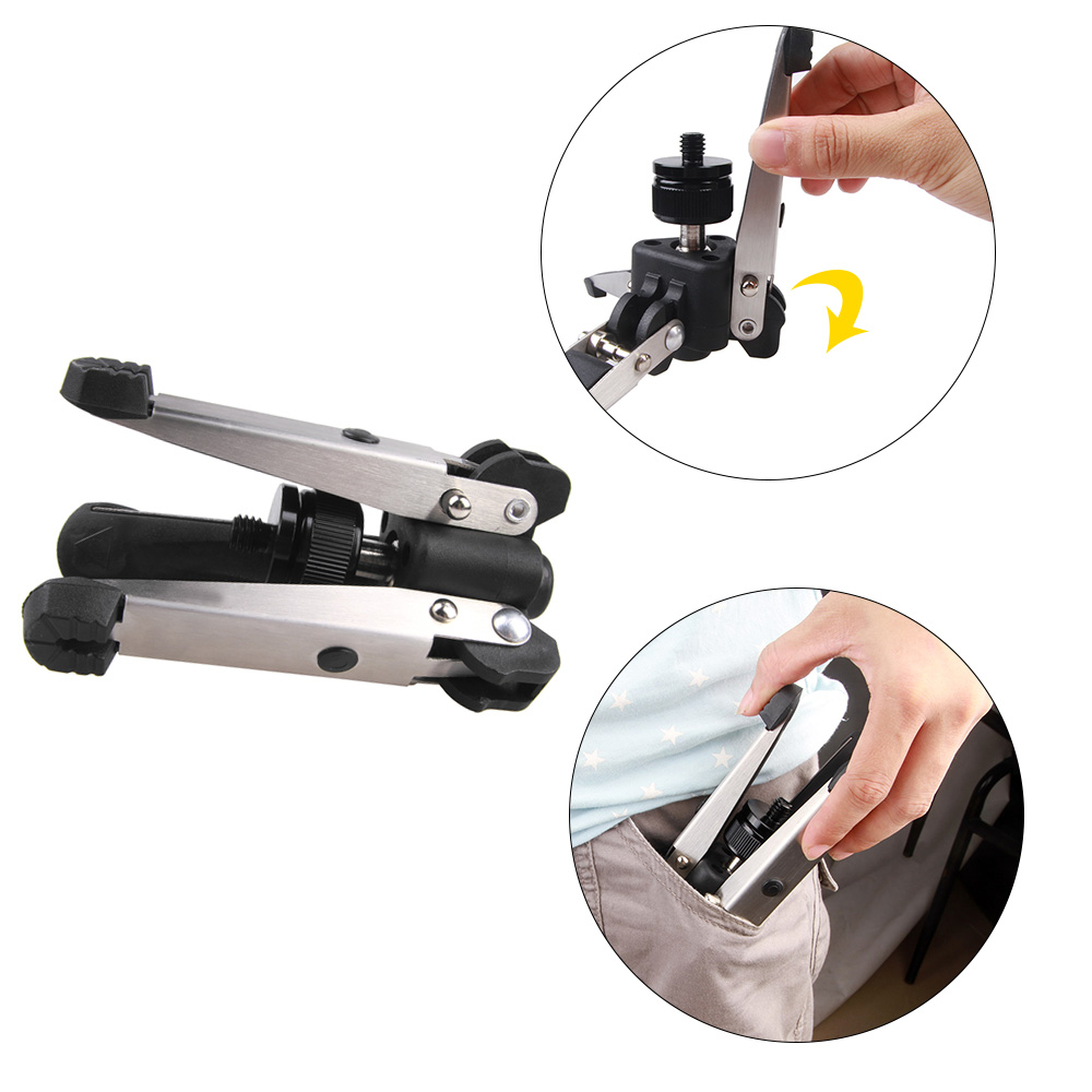 Statief Statief Monopod Basis voor Monopod Statiefkop DSLR Camera 3/8 "Schroef Drie-Voet teavel