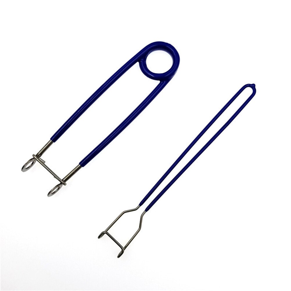 2pcs Stainless Steel Fish Mouth Spreader Piler Opener Fish Hook Remover Extractor Kit Fishing Tackle Tools MSU88
