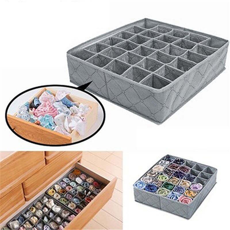 Nieuw Prijs 30 Mobiele Houtskool Bamboe Ondergoed Stropdassen Sokken Drawer Closet Organizer Storage Box Fit Voor Collection