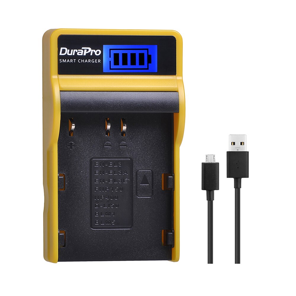 2x EN-EL3E EN EL3e Replacement Camera Battery Pack + LCD USB Charger For Nikon D70 D70S D80 D90 D100 D200 D300 D300S D700 Camera