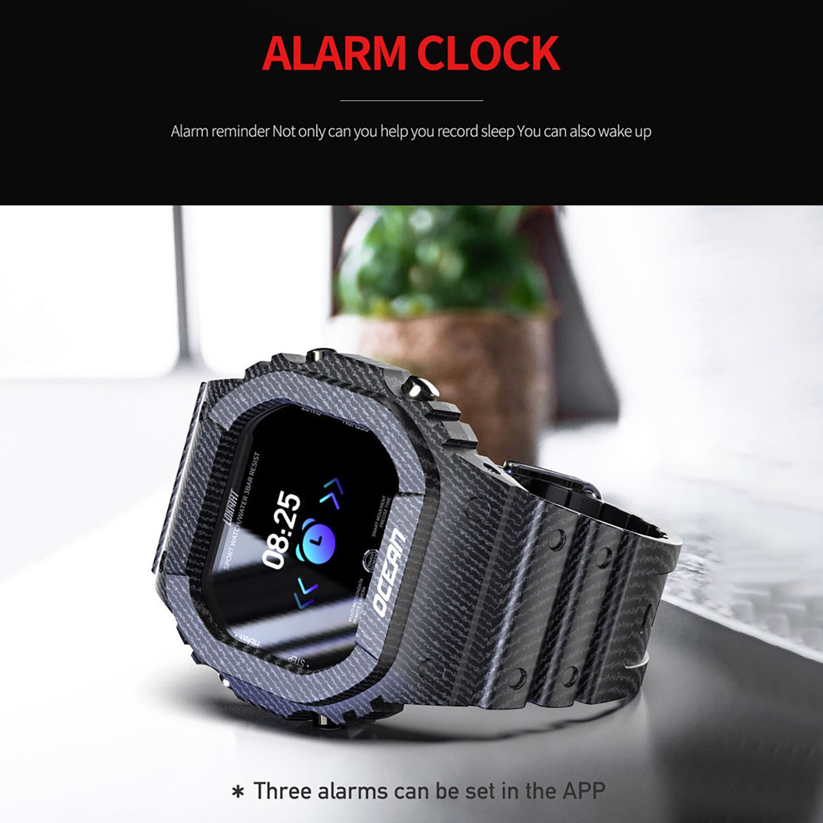 Slimme Horloge Ondersteuning Tf-kaart Sim Sport Bluetooth Horloge Waterdicht En Magnetische Sport Horloge Voor Android Mobiele Telefoon