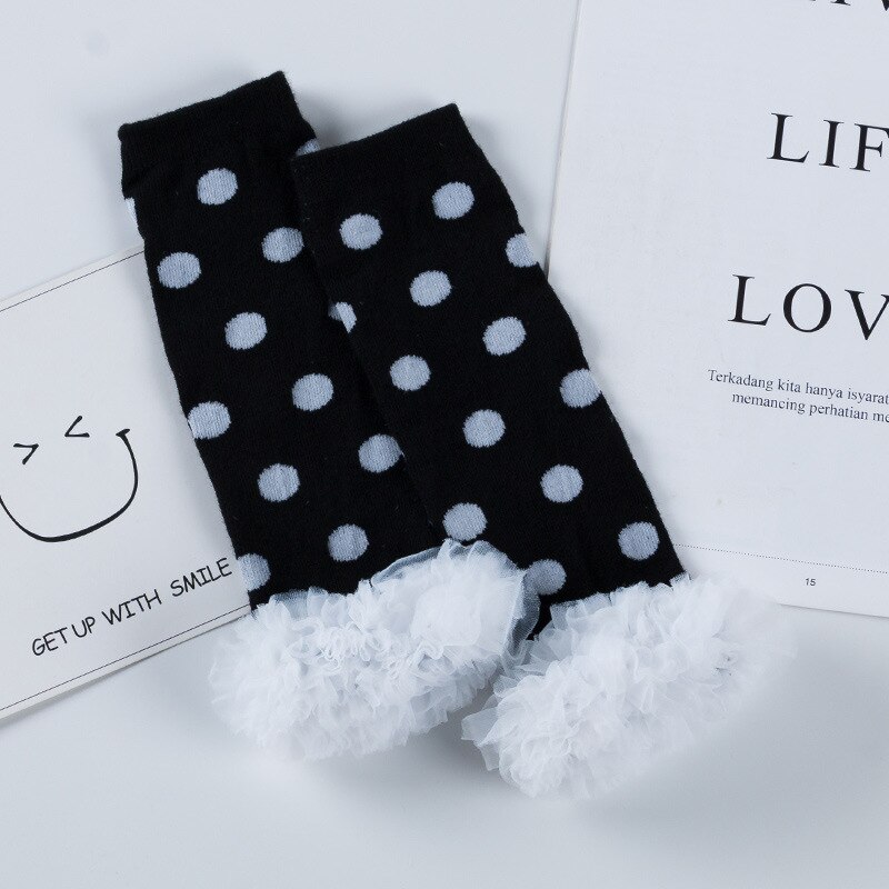 Cute Baby Girl Leg Warmers Legwarmers Birthday Party Cute Socks Kinderkleding Meisjes Legging Infanil Flower Ruffle Leg Warmer: WA111