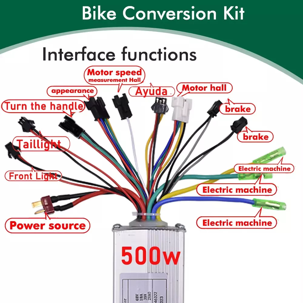 UART2 36V 48V 350W 500W E-Fahrrad Rolle Bürstenlosen Motor- Regler Für Elektrische Fahrrad Regler elektrische Fahrrad Rolle Teil: Gelb