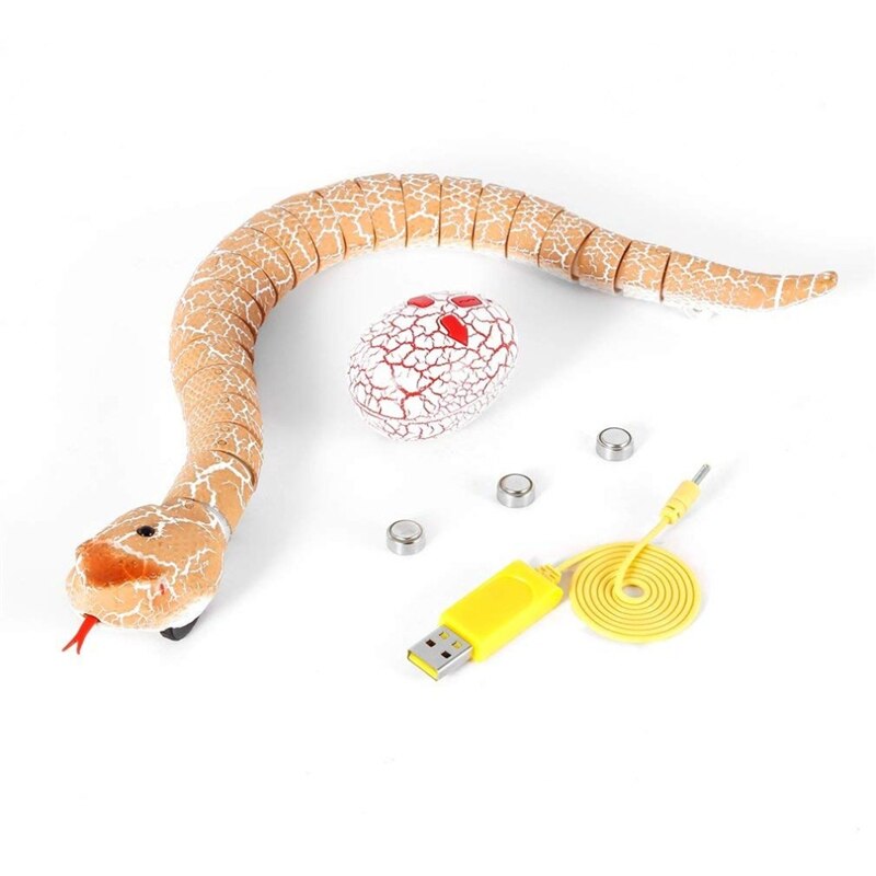 Juguete de serpiente de Control remoto para niños, juguete de serpiente de Control remoto con huevo, máquina de radiocontrol, aparatos divertidos, juguete para