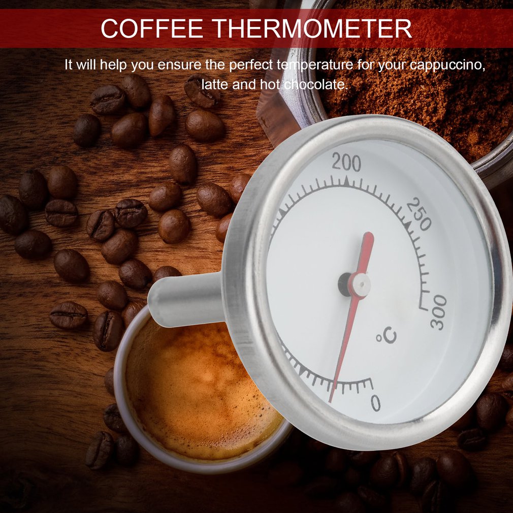 Hoge kwaliteit direct afleesbare ambachtelijke keuken thuis roestvrijstalen melk espresso koffie opschuimen praktische keukenthermometer