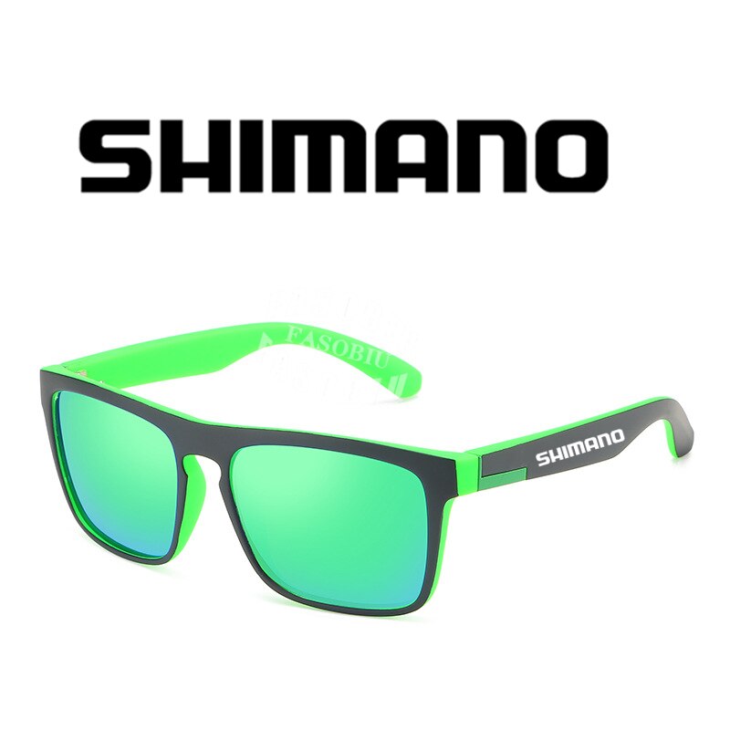 Shimano – lunettes de soleil polarisées UV400, pour hommes et femmes, sport, plein air, alpinisme, cyclisme, pêche, été, 2022: Photo Color 7