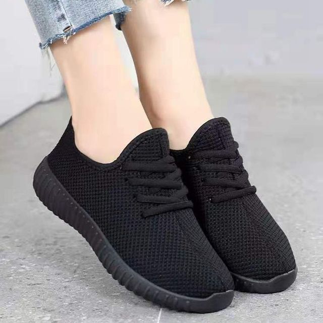 Tenis feminino tênis sapatos para mulher respirável zapatos mujer conforto  altura crescente rendas até macio feminino ao ar livre sapatos de ginásio