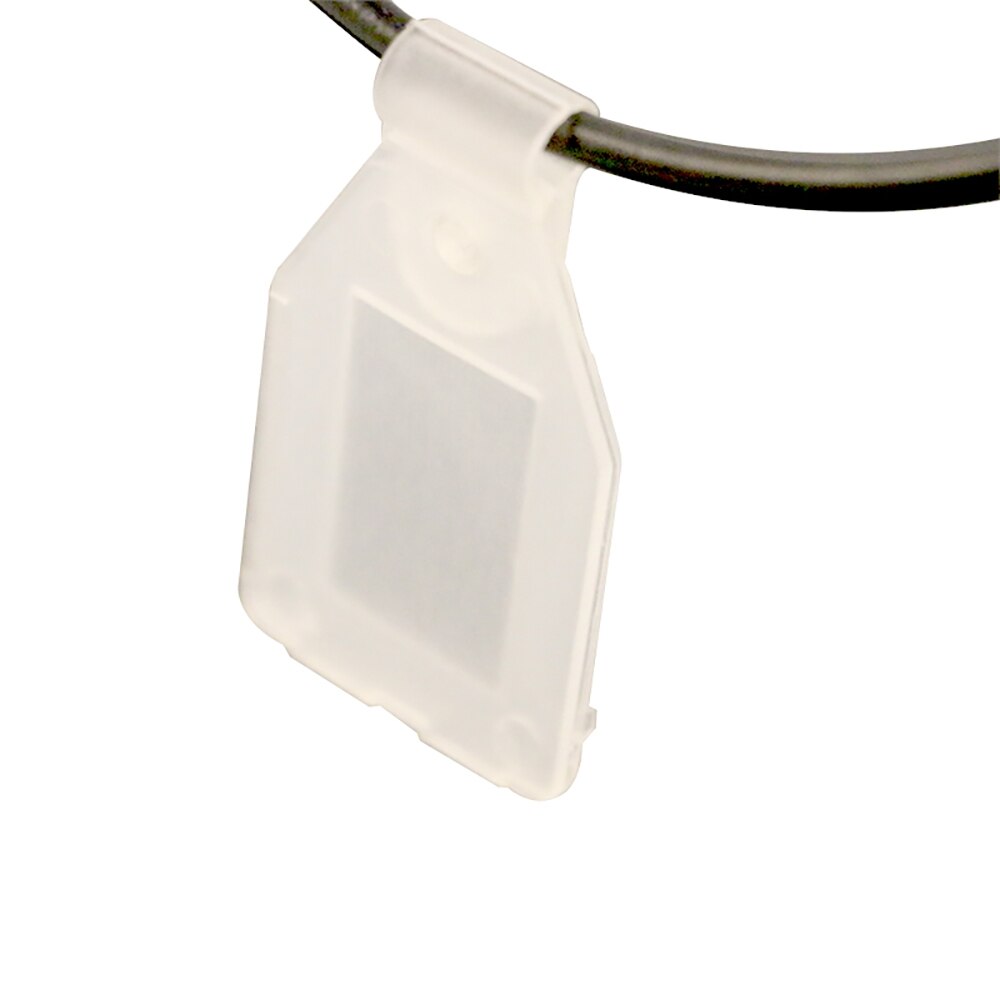 Clear Vehicle Parking Permit Pass Hanger Tag Holder - Hangs