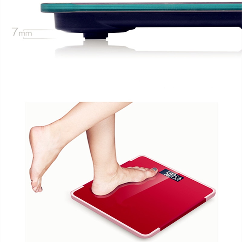 Smart Digital Weight Scale Bathroom Scale Body Fat Scale LED Calorie Muscle Body Bathroom Weighing Scale 0.5-180KG